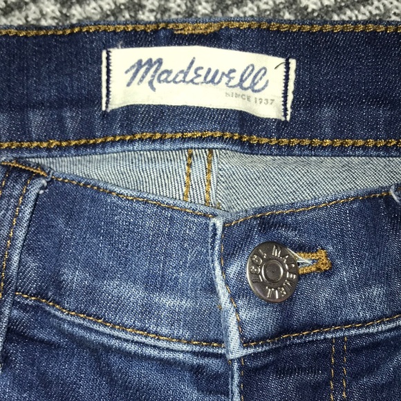 Madewell High Riser Skinny Jean Dark Atlantic Wash - Picture 8 of 8